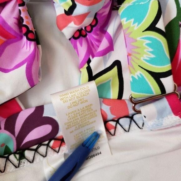 NWT Anne Cole Fleetwood Floral Key-Hole One-Piece Swimsuit - Picture 9 of 9